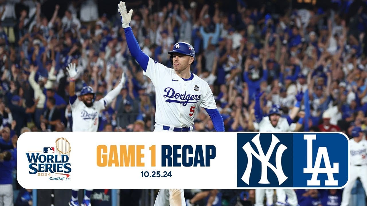 Freddie Freeman's extra inning GRAND SLAM lifts Dodgers past Yankees in Game 1 | Game Recap rootF IMG 6724c220eab2f